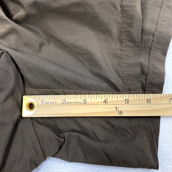 Eddie‎ Bauer Shorts Womens Plus Size 24W Brown Nylon Outdoors Gorpcore Pockets - Picture 4 of 7